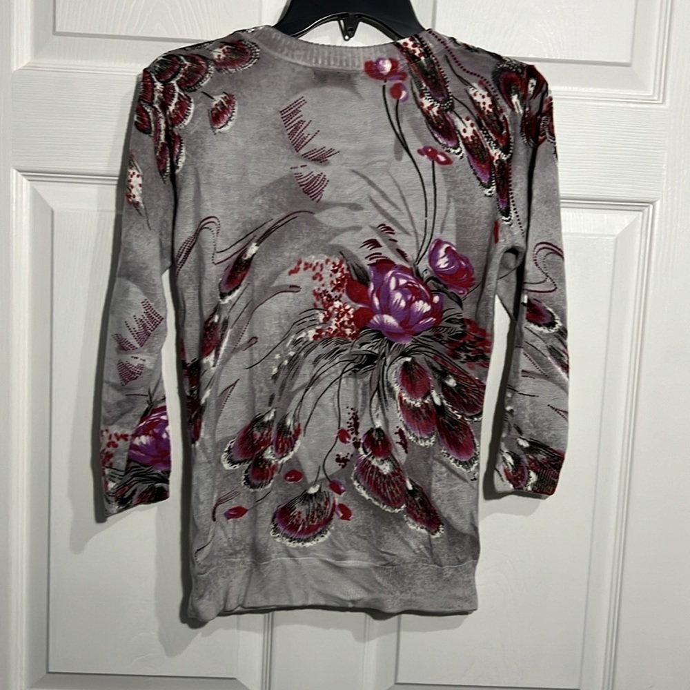 Cathy Daniels Women’s Small top. Grey. - Picture 7 of 7
